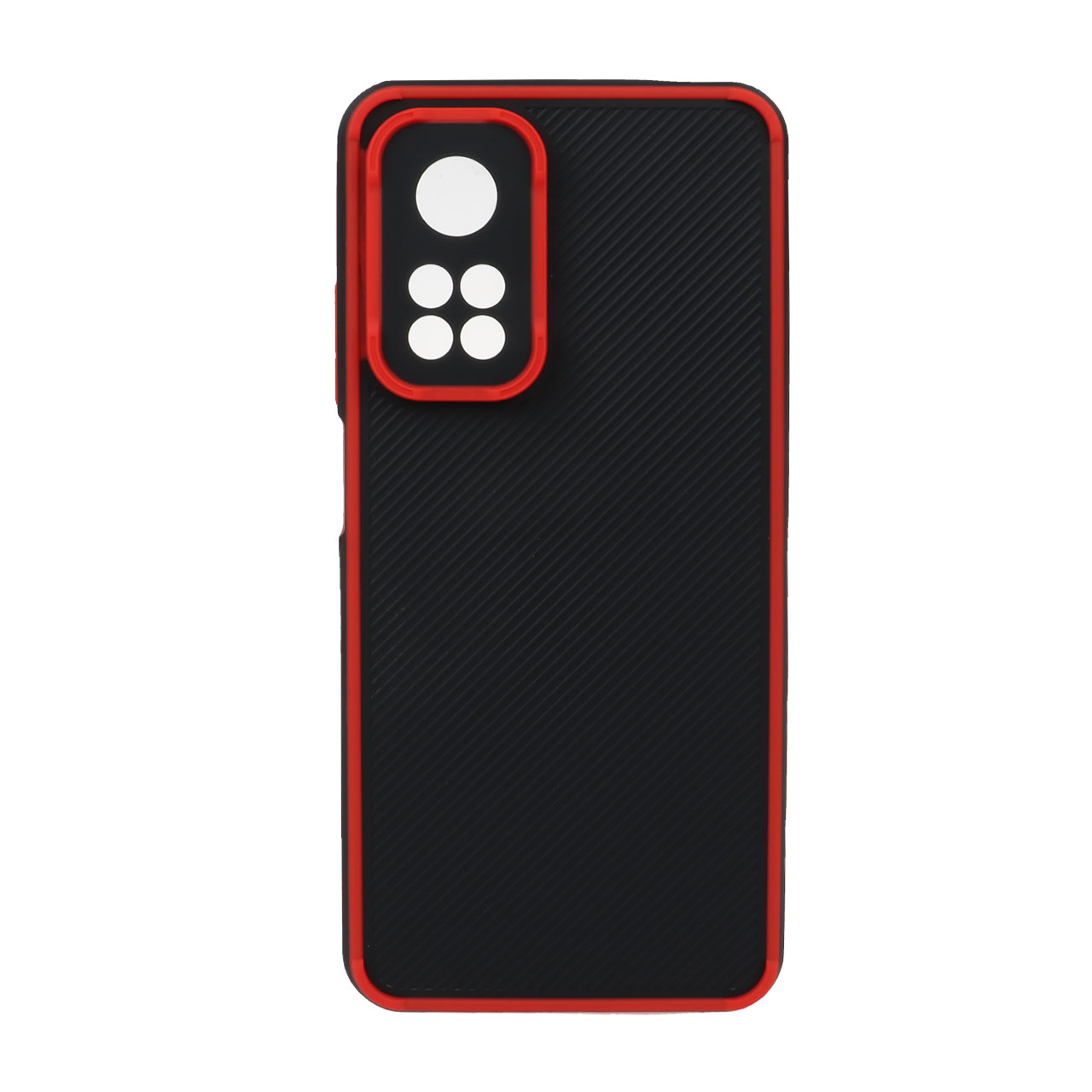 قاب کربنی محافظ لنزدار Xiaomi Mi 10T - قرمز